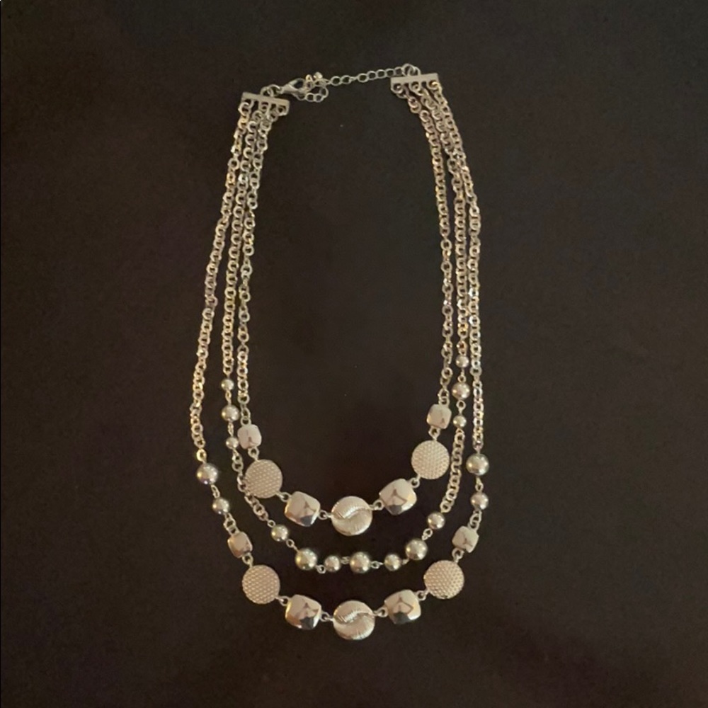 Rose Gold 3-Tier Necklace